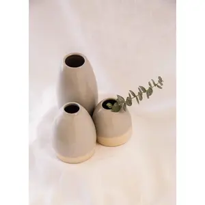 Slow Studio Gray Bud Vase