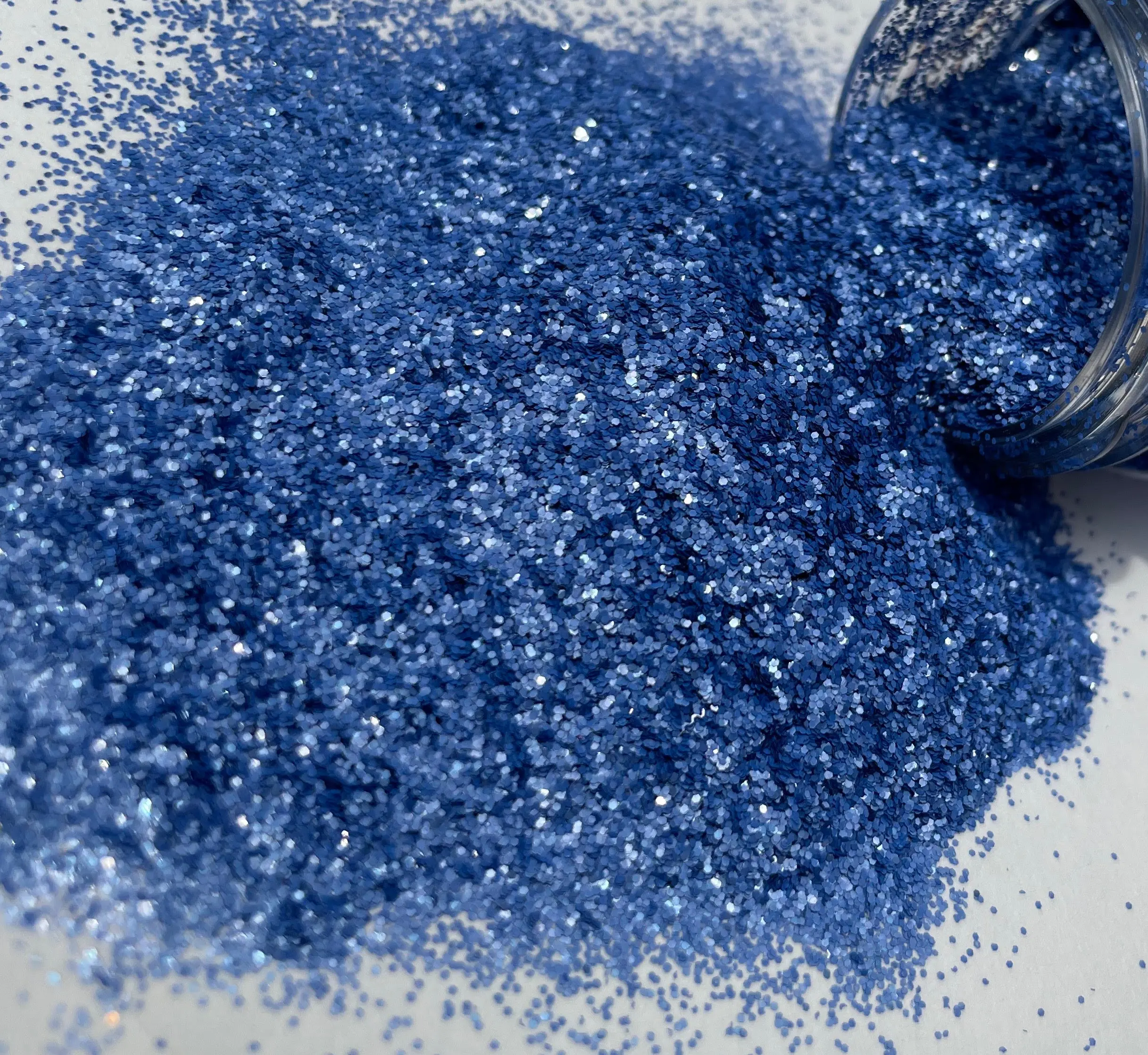 Perrywinkle Blue Fine Polyester Glitter for DIY Projects