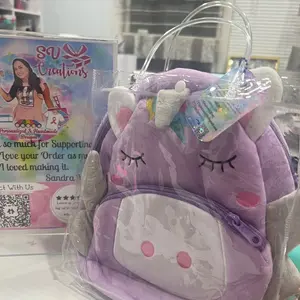 Personalized unicorn backpack for kids