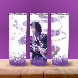 Purple Rain Tumbler - Prince legend design