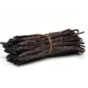 Slofoodgroup Madagascar Vanilla Beans Grade A Gourmet Spice for Cooking Baking Vanilla Extract & Flavor Taffy Caramel Perfect for Ice Creams Cakes & Desserts