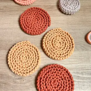 Kay Coasters Macrame