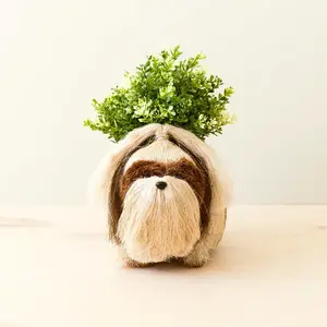 Shih Tzu Planter - Dog Plant Basket | LIKHÂ