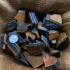 Blue Tiger Eye Rough (By the Pound)