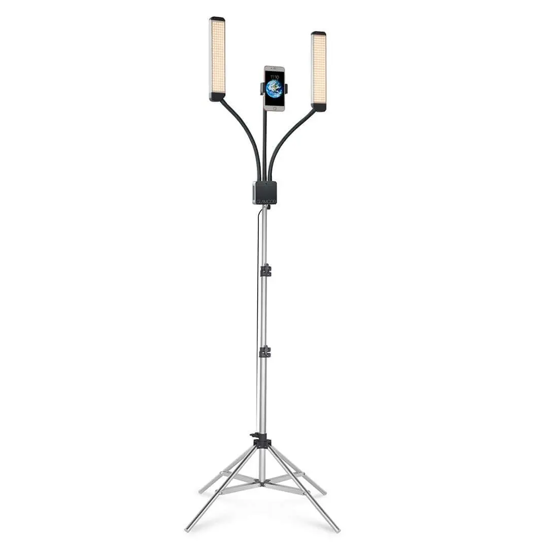 MULTIMEDIA X Pro Light Kit with Adjustable Color Temperature, Bluetooth and Remote Control