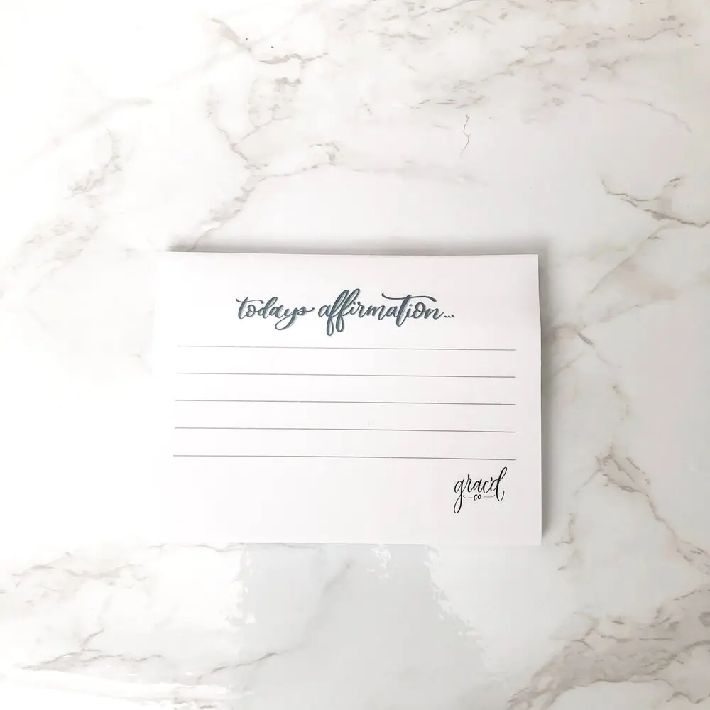 Daily Affirmations Sticky Note