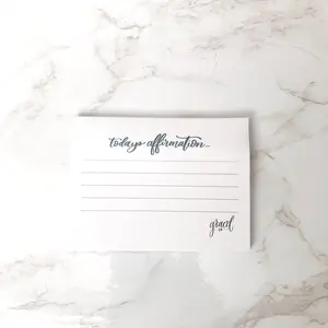 Daily Affirmations Sticky Note