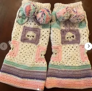 Pastel Goth Leg warmers