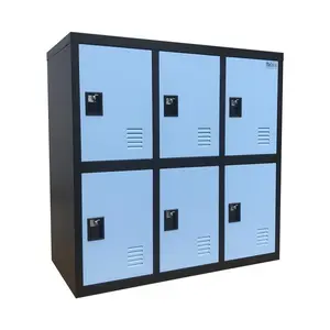 6 Door Metal Locker