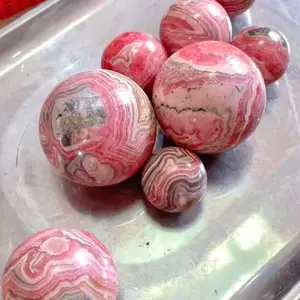 AAAAA+ Argentina Rhodochrosite Spheres/average price for one sphere