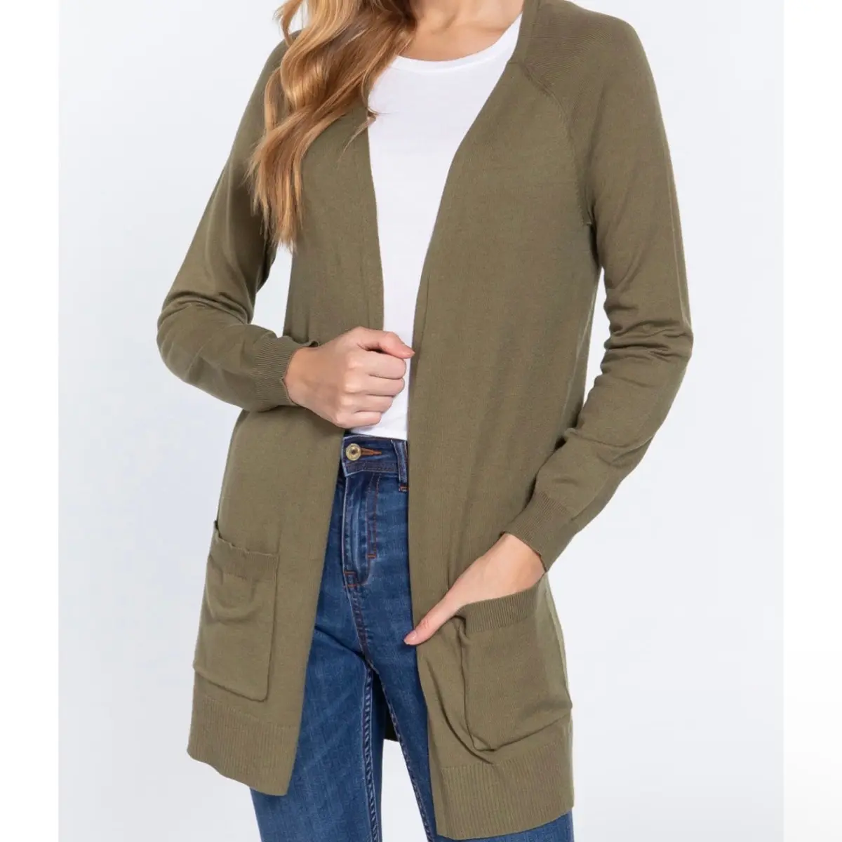 Olive Cardigan