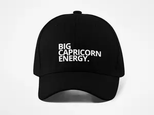 Big Energy Zodiac Hat, Zodiac Hat, Birthday Hat, Cotton Hat