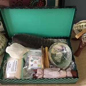 Aura Cleansing Self Care Kit with Charged Crystals