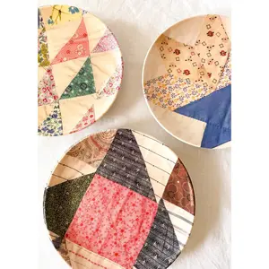 Quilt Pattern 10" Plates Pastels