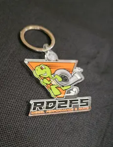 RD2FS Acrylic Laser Cut KeyChain 2" x 1.78"
