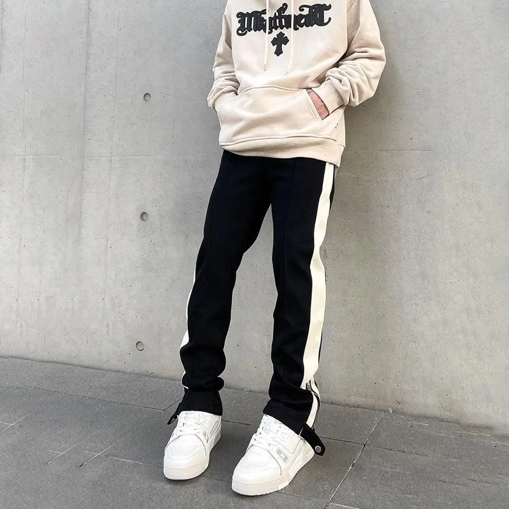 The Interlude's premium joggers "Streaky Black"