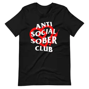 Anti Social Sober Club Unisex Tee