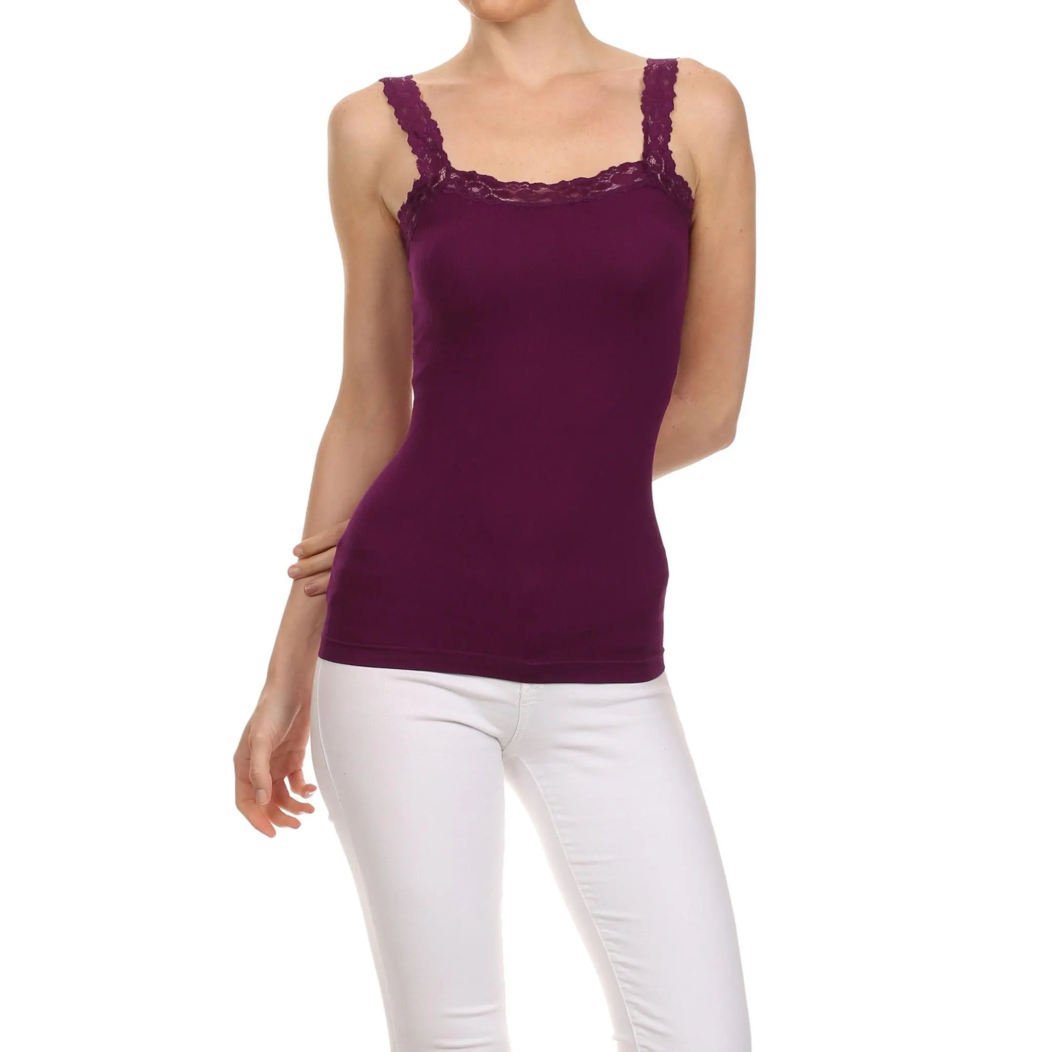 Becca Lace Trim Camisole - Yelete