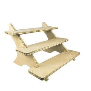 Three-Tier Staircase Display