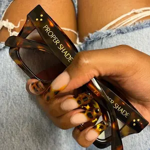 You See It-Classic Tortoise Square Sunglasses