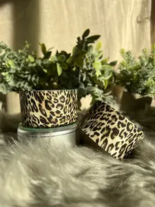 Leopard Print Silicone Boot 12-24oz For Stanleys 40oz-20oz