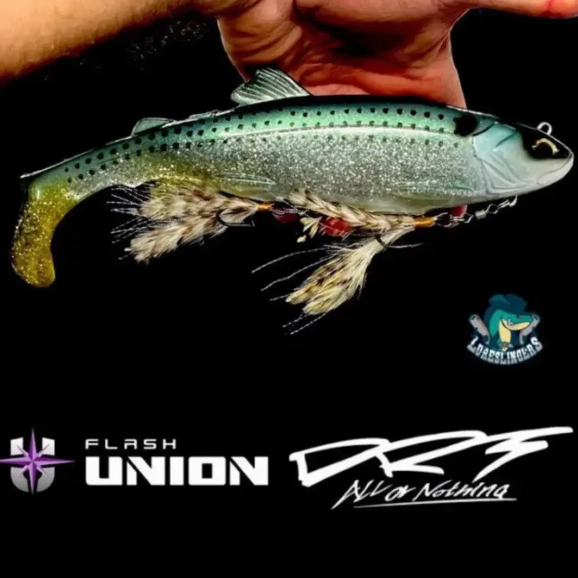 DRT X Flash Union Clone Swim-bait 06 "Ginpika Konoshiro" Soft Plastic Swim Bait