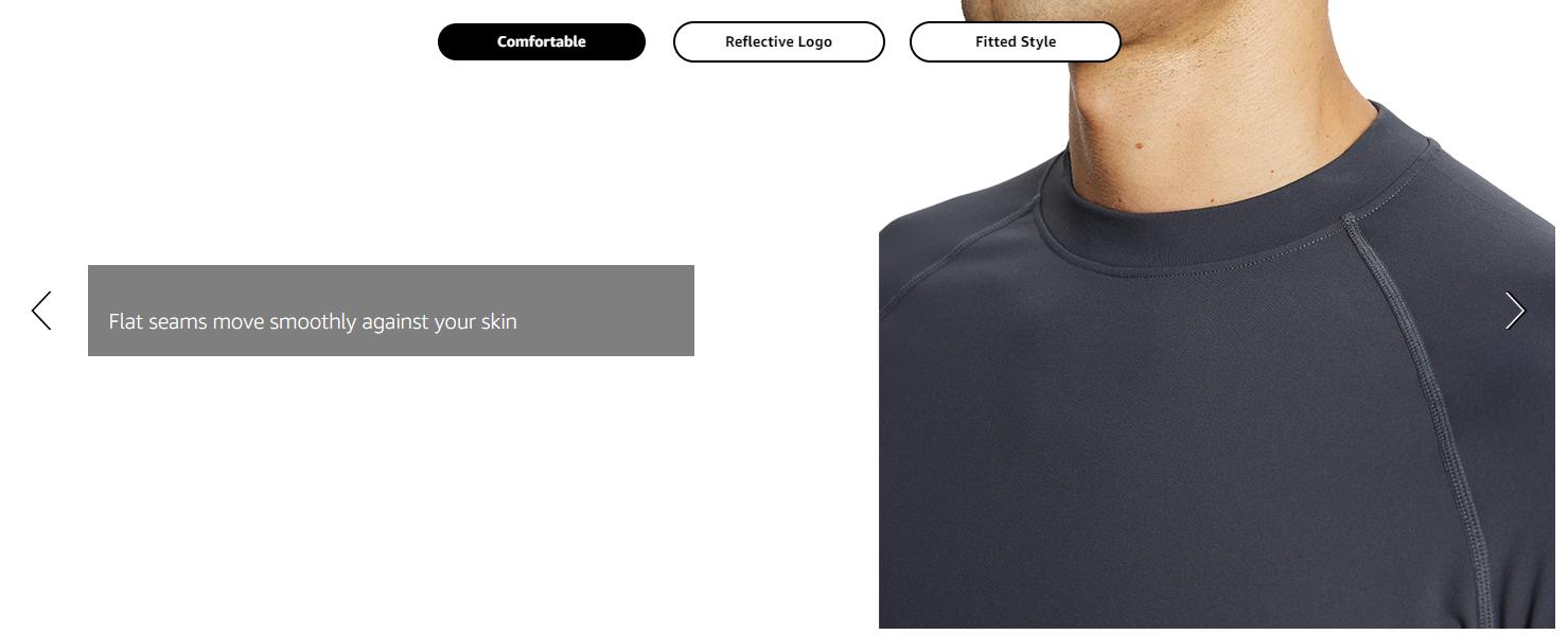 baleaf Men's Fleece Thermal Long Sleeve Shirt Cold Weather Workout Tops Moisture Wicking Running Shirt