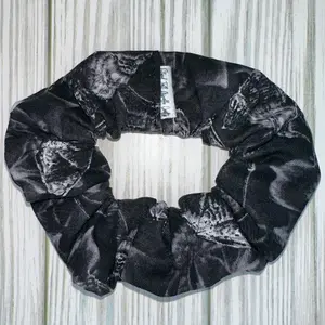 Black bats Halloween hair Scrunchie new Cotton