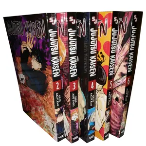Jujutsu Kaisen Series Vol 2-6 Books Collection Set By Gege Akutami