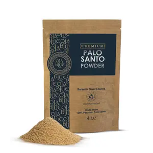 Palo Santo Powder (4oz) Natural and Sustainable from Peru Incense Woody Freshener for Smudging, Energy Cleansing | Organic Aromatic Perfume