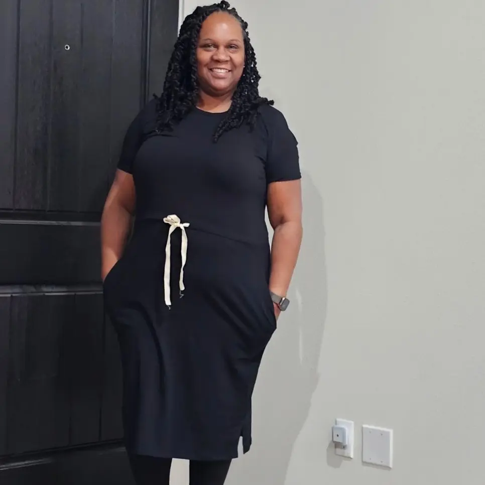Plus Size Tshirt Dress with Pockets