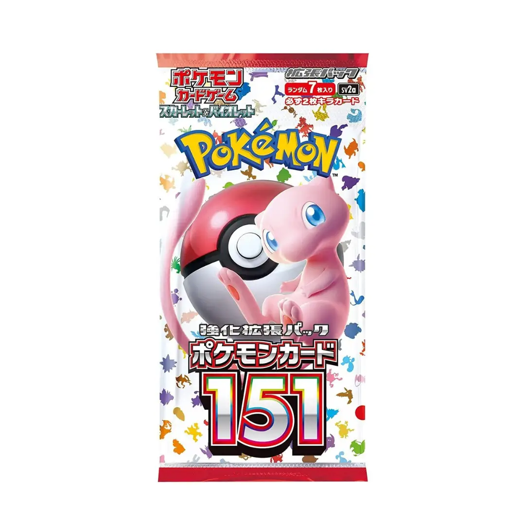 Japanese Pokémon 151 Trading Card Pack