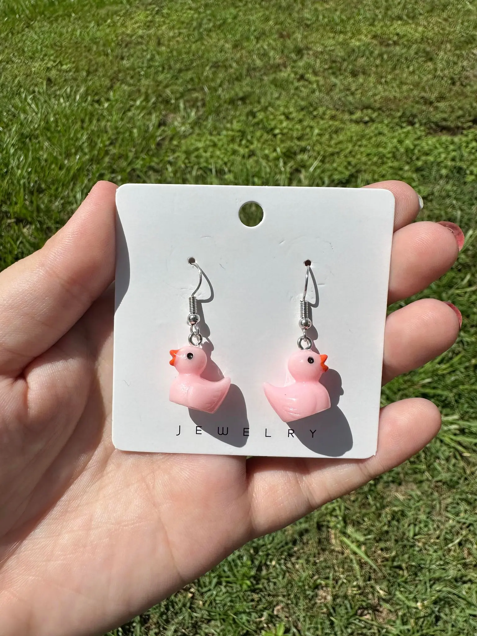 Duck Earrings