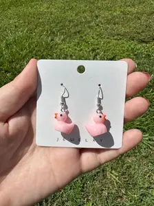 Duck Earrings