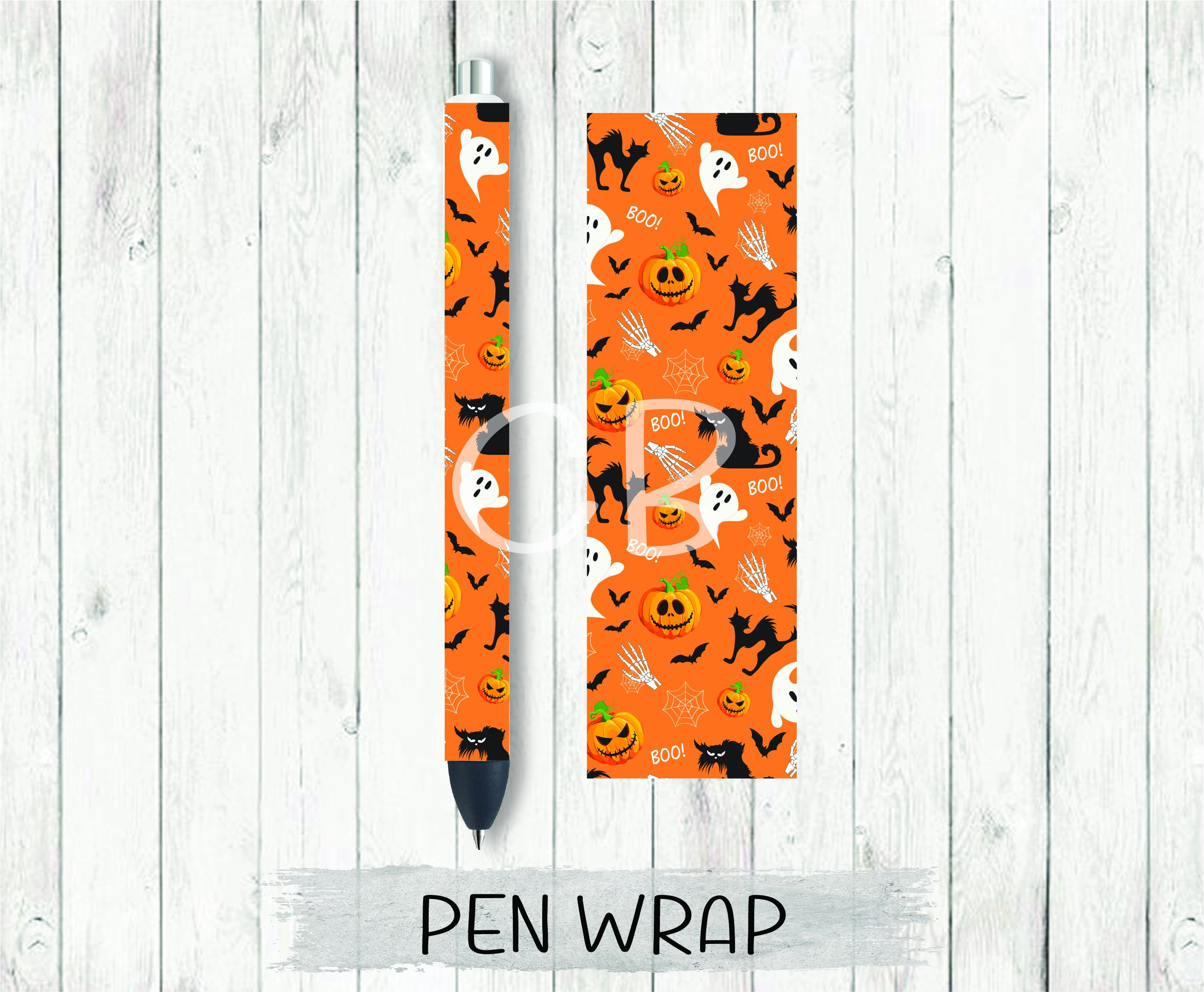 Halloween 12 Vinyl Pen Wrap