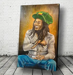 JEREMY WORST Rasta Bob Music Legend Limited Edition Signed Poster and Prints Fan Art Wall Décor Decor Photo Room Artistic Decoration Ornaments