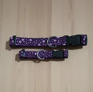 Purple Stars Dog & Cat Collar