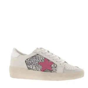 Vintage Havana Quinn Sneaker-white/silver glitter