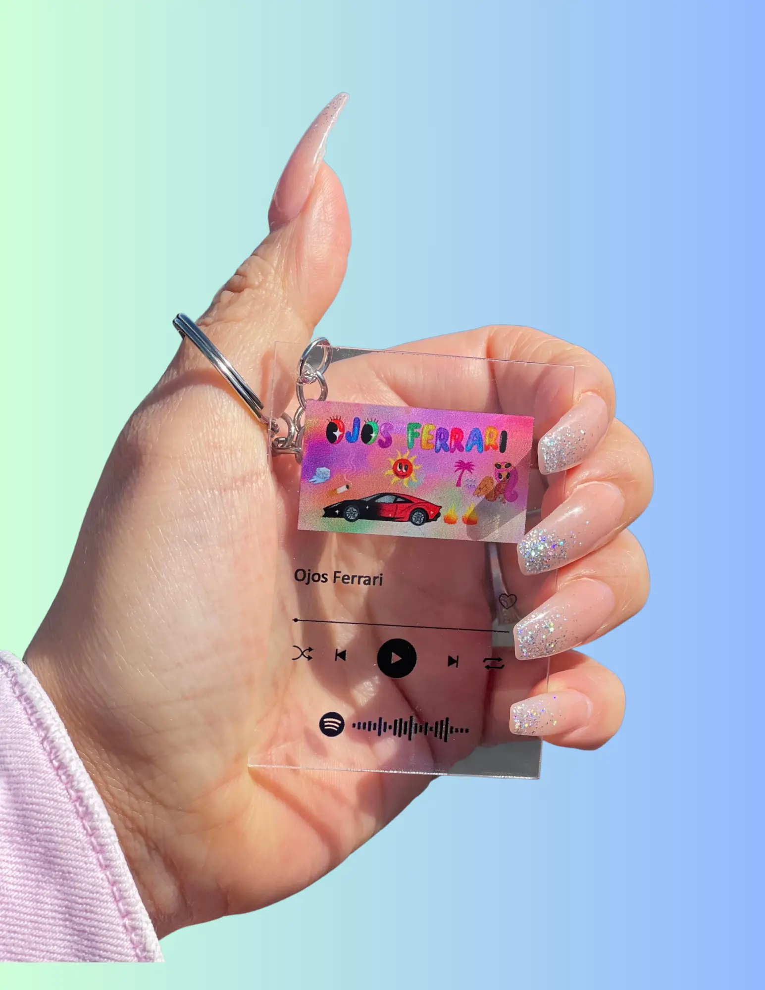 Ojos Keychain