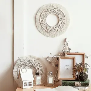 Round Macrame Wall Decor