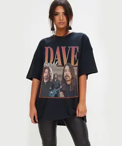 Dave Grohl Homage ShirtT-shirt, Trending Tshirt, Gift for men and woman