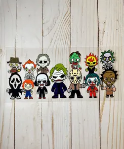 UVSDTF Adhesive Wrap - Halloween 680 Glass Metal Decoration