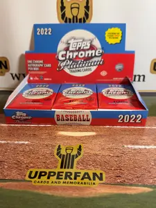 2022 Topps Chrome Platinum Anniversary - Hobby Box & Packs - Baseball Cards