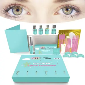 2 in 1 Eye Lash Lifter Kit - Lash and Brow Perfection Kit, Eyelash Perm Kit, Salon-Quality Curling and Semi-Permanent Results with Professional Set: Curling Lotion, Liquid, and Detailed Instructions