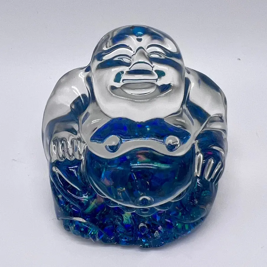 Handmade Laughing Buddha statue