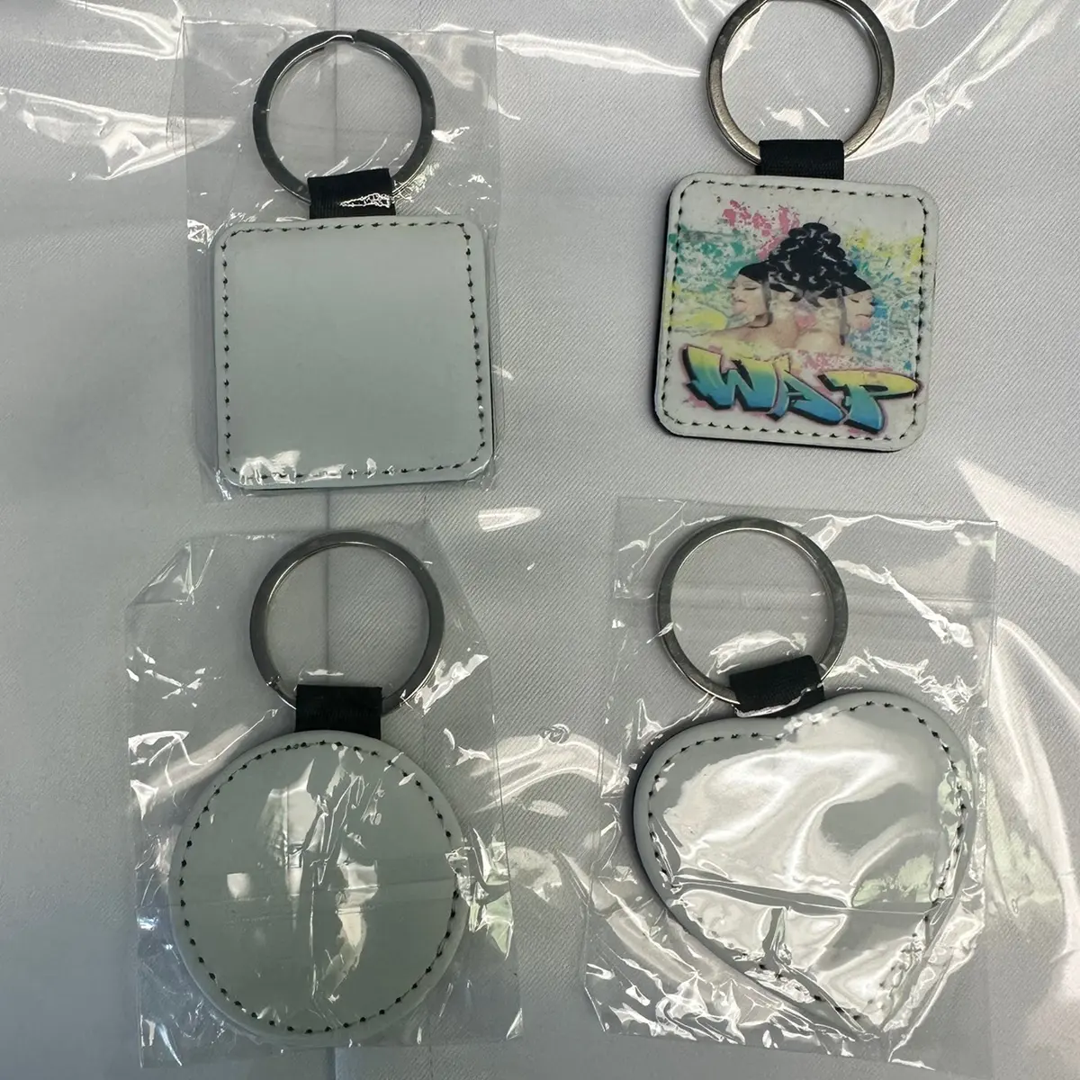 Custom sublimation keychains