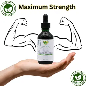 Papaya Pure Leaf Tincture: Organic Mega Strength Liquid Herbal Supplement for Digestive Health and Vitality | Gluten Free, GMO Free, Dairy Free