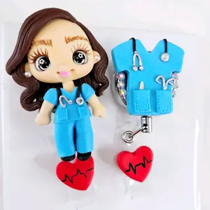 Badge reel set - Clay Figures Portable