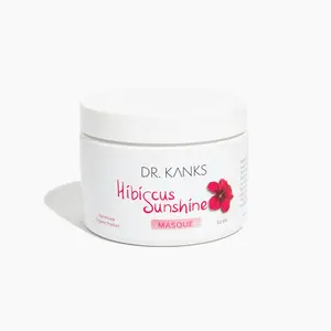 Dr.Kanks Hibiscus Hair Mask for dry and damaged hair. Perfect for high porosity and color-treated hair Silicone Free Organic