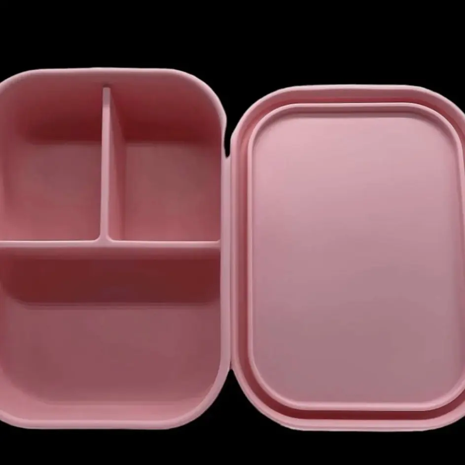 Customized silicone bento box